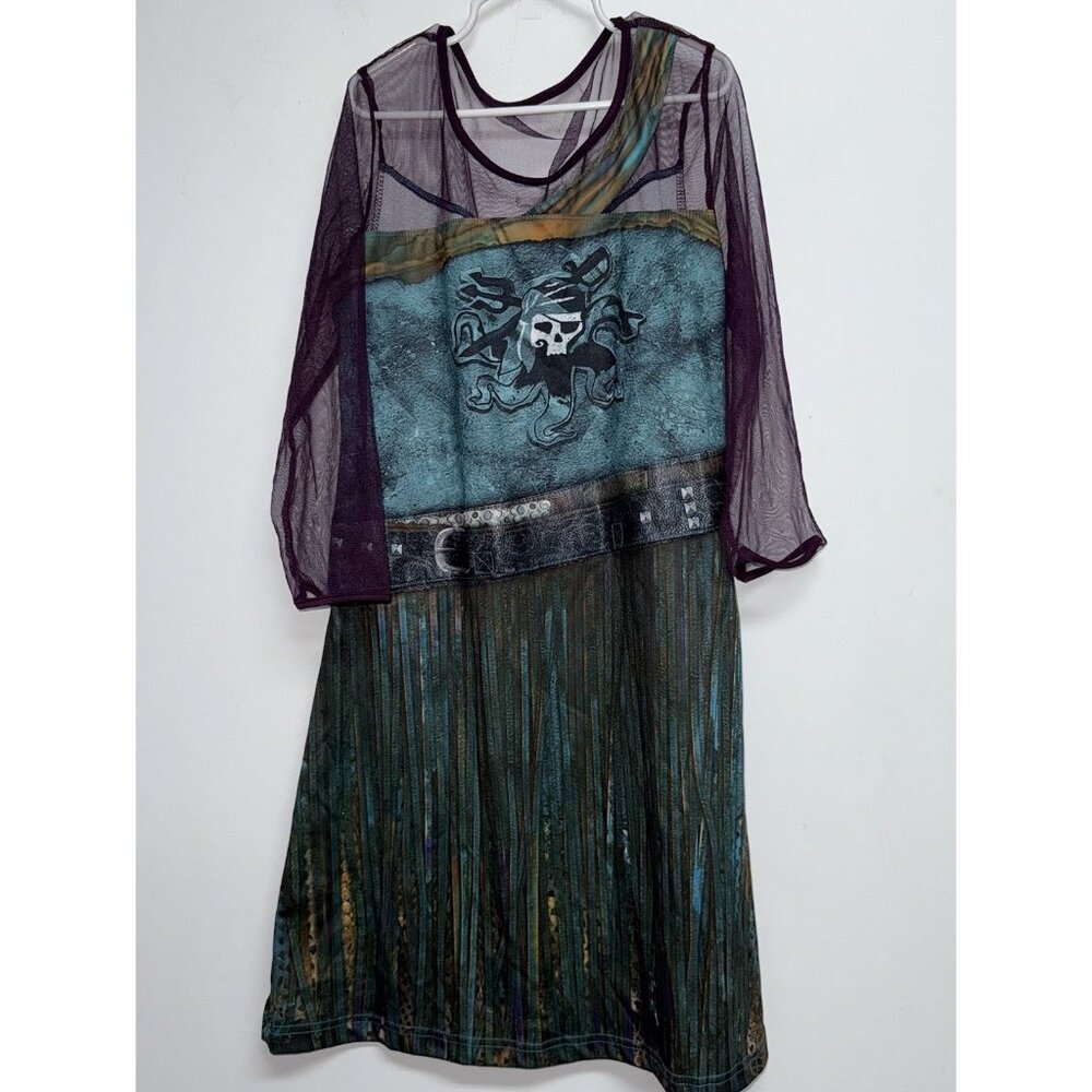 Disney Store Descendants 2 Uma Costume Dress Girls Size 13 Halloween Cosplay